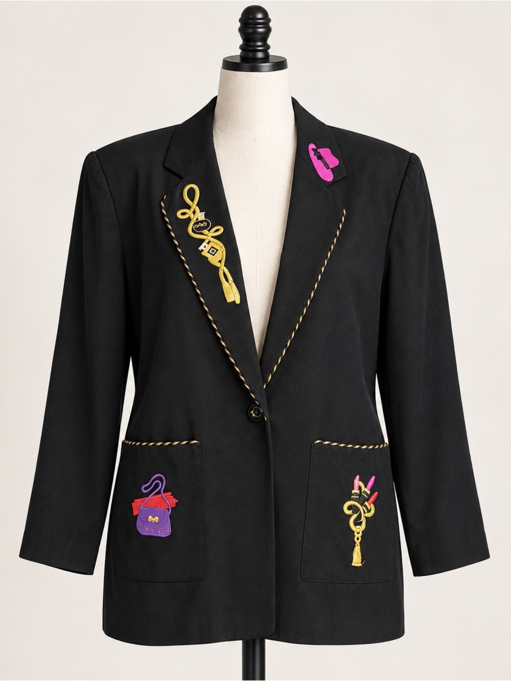 Vintage Graver Studio Novelty Blazer